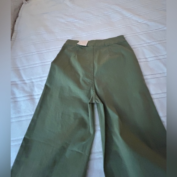 LC Lauren Conrad Olive Wide Leg Pants - Picture 8 of 12